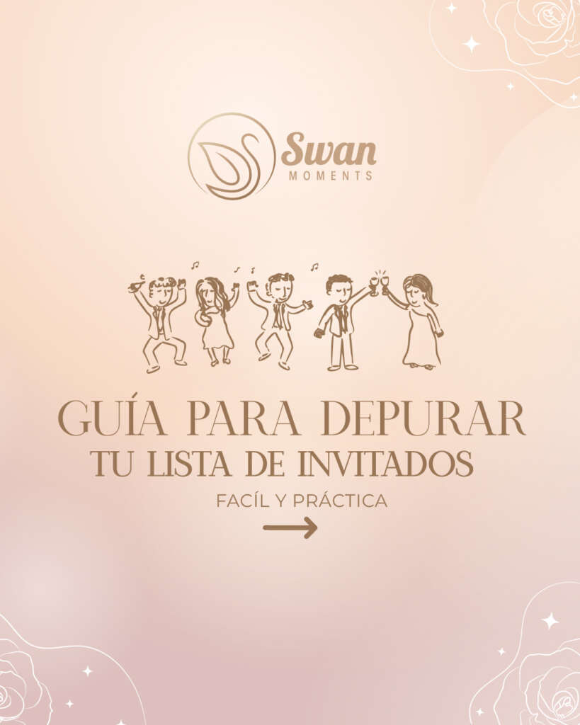 Descartar tu lista de invitados de boda