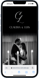 Invitaciones Digitales para Boda